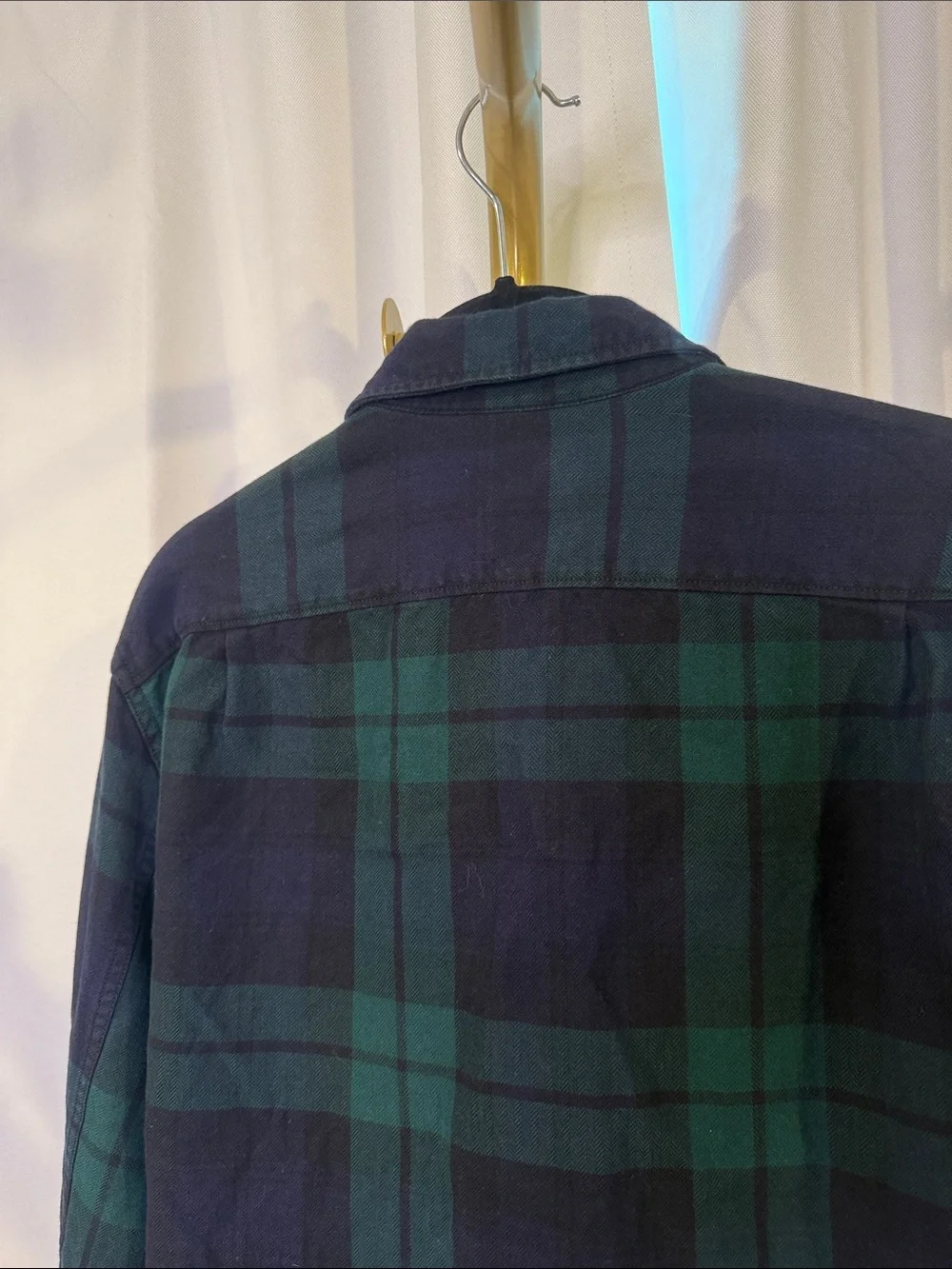 J. Crew lightweight plaid